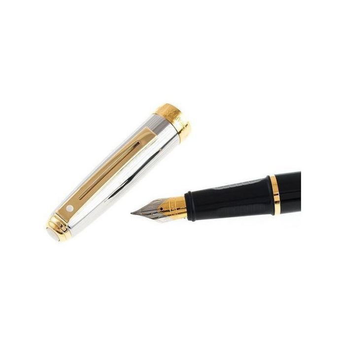 Ручка пір'яна Sheaffer PRELUDE Black/Palladium GT  FP M (Sh337004) зображення 2