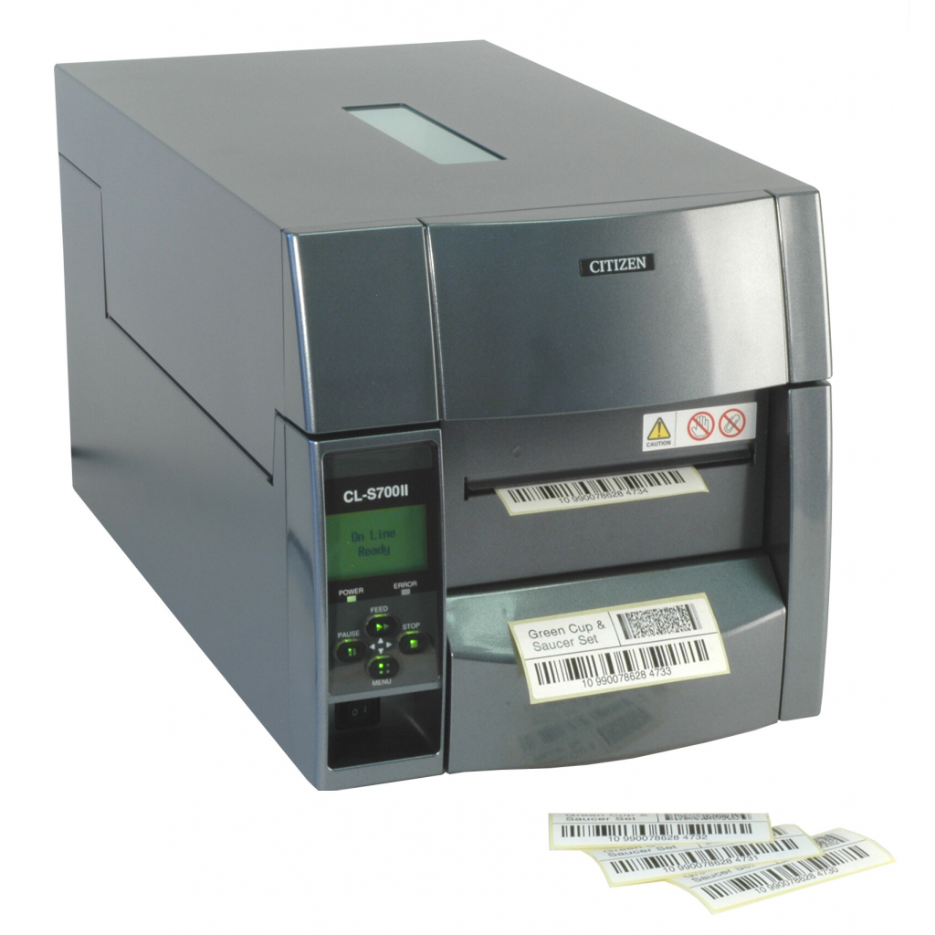 Принтер етикеток Citizen CL-S700 USB, RS232, LPT (CLS700IINEXXX) зображення 5