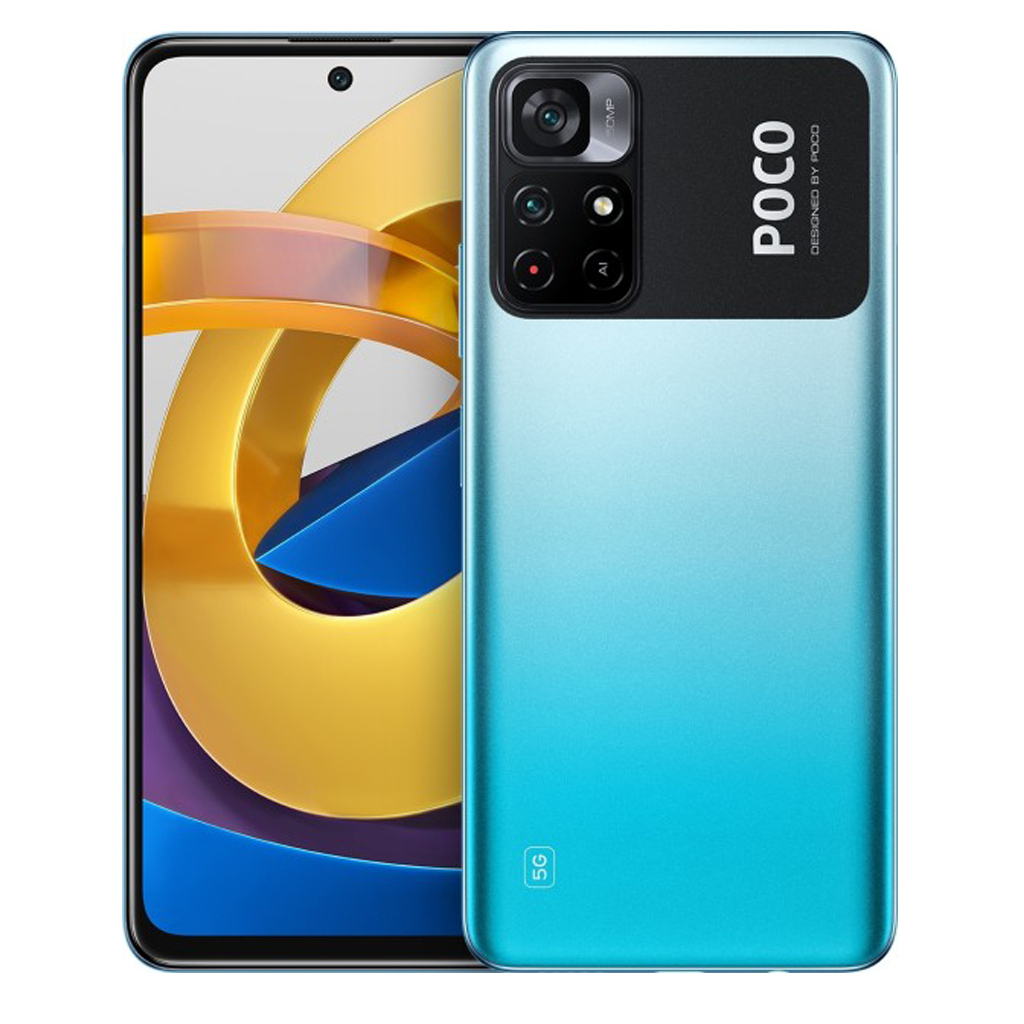 Мобильный телефон Xiaomi Poco M4 Pro 5G 4/64GB Cool Blue изображение 11