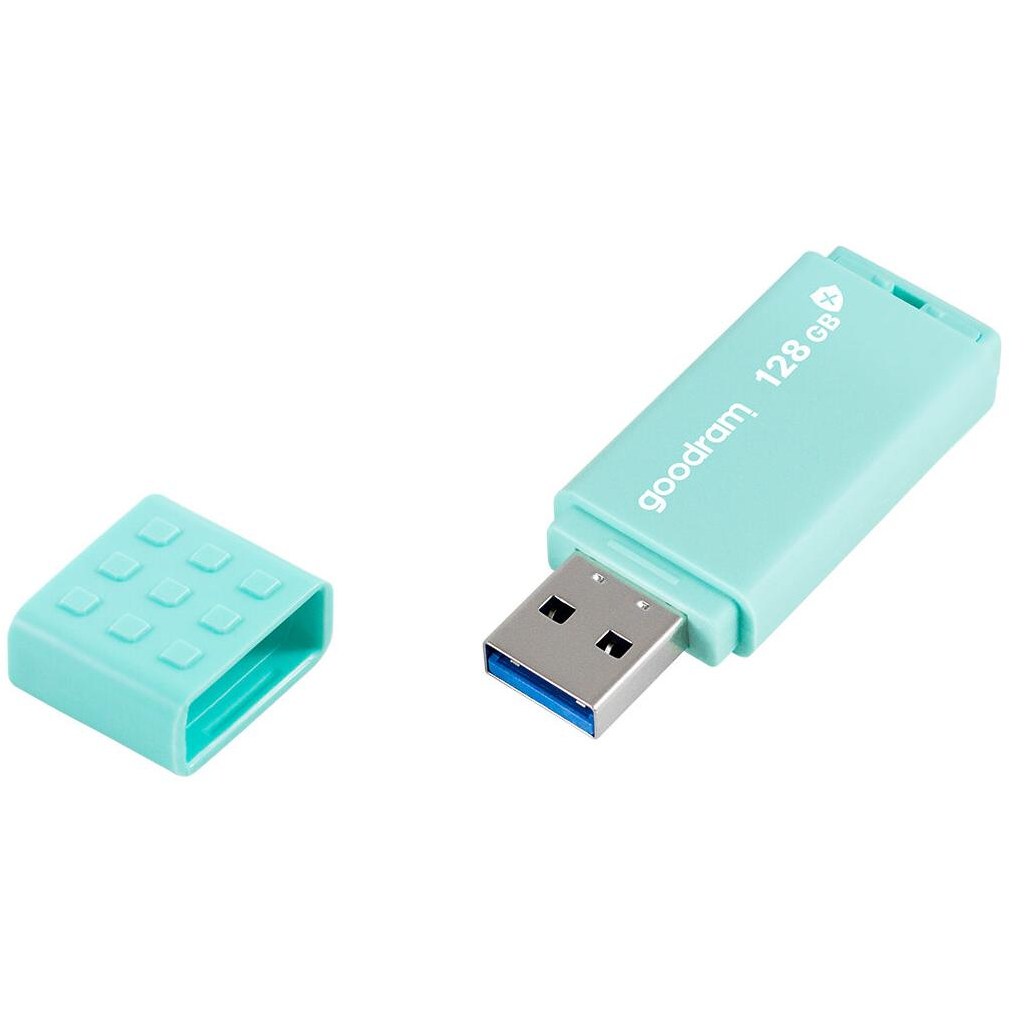 USB флеш накопичувач Goodram 64GB UME3 Care Green USB 3.0 (UME3-0640CRR11) зображення 2