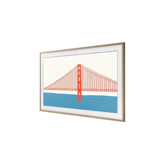 Змінна рамка для ТБ Samsung The Frame VG-SCFA55TKBRU Teak (Тика) (VG-SCFA55TKBRU) зображення 3
