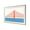 Змінна рамка для ТБ Samsung The Frame VG-SCFA55TKBRU Teak (Тика) (VG-SCFA55TKBRU) зображення 3