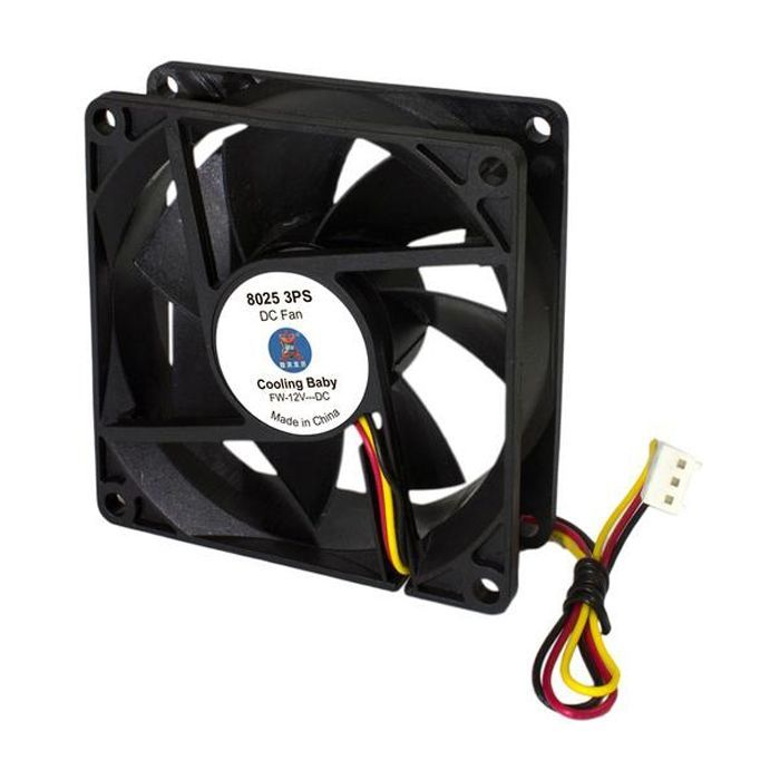 Кулер для корпуса Cooling Baby 8025 3PS