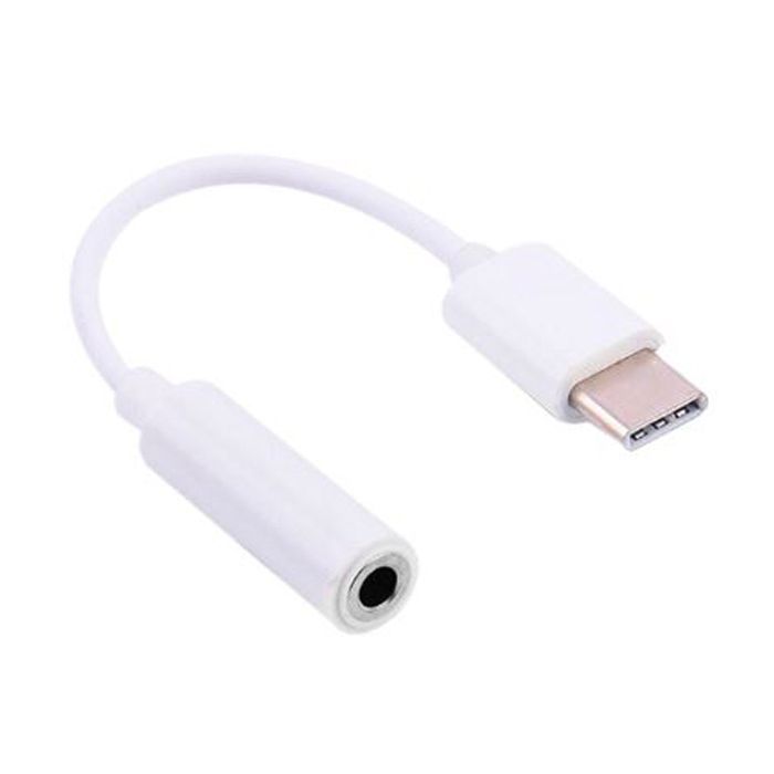 Переходник Lapara USB Type-C Male - Audio AUX mini jack 3,5 mm Female (LA-Type-C-Audio-3.5mm white)