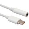 Переходник Lapara USB Type-C Male - Audio AUX mini jack 3,5 mm Female (LA-Type-C-Audio-3.5mm white) изображение 2