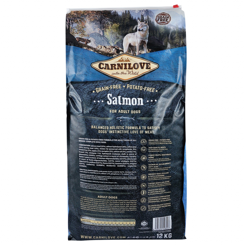 Сухой корм для собак Carnilove Adult Salmon 1.5 кг (8595602508914) изображение 2