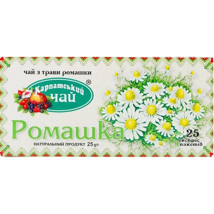 Чай Карпатський Ромашка 25 шт (210058) изображение 2