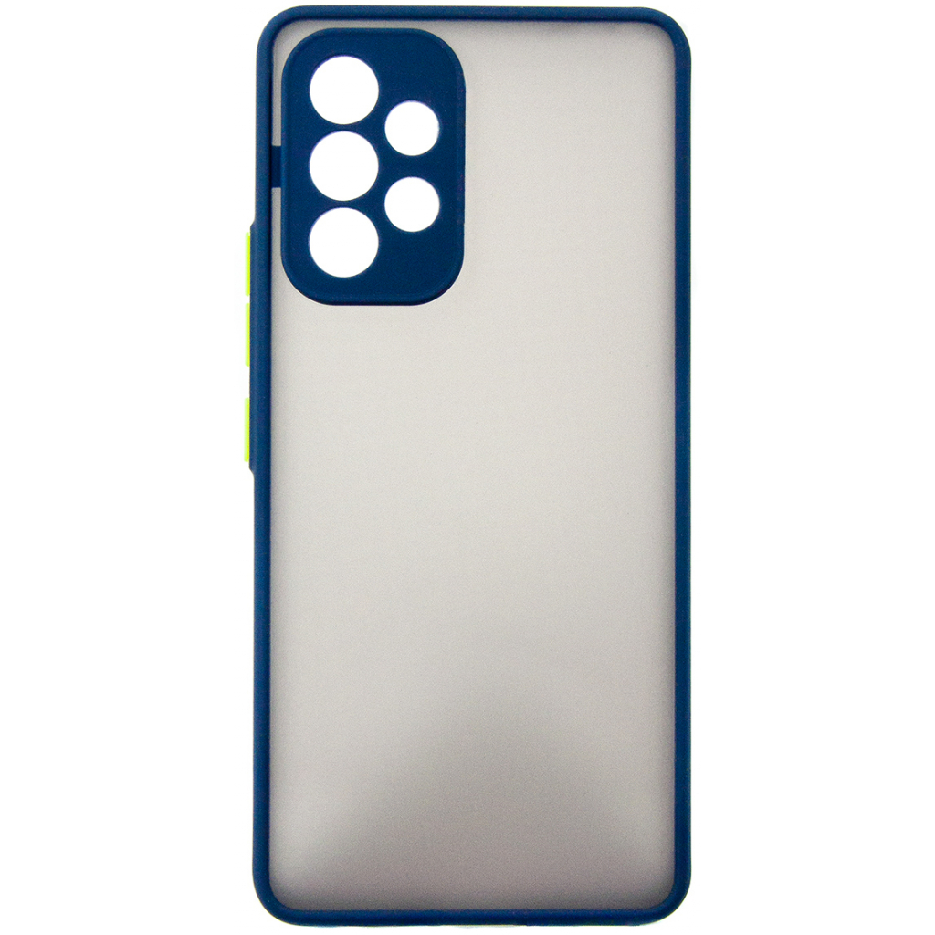 Чехол для мобильного телефона Dengos Matte Samsung Galaxy A53 (blue) (DG-TPU-MATT-101)