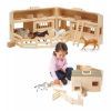 Игровой набор Melissa&Doug Деревянная конюшня с лошадками (MD3704) изображение 3