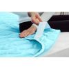 Наматрацник MirSon Eco Light №1719 Cotton Air-line на резинці по кутках Blue 100x200 см (2200002889650) зображення 3