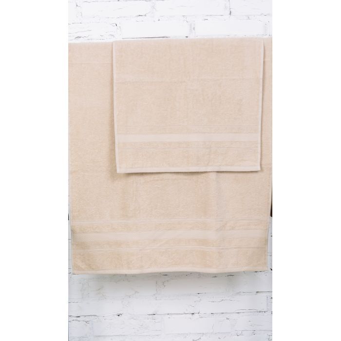 Полотенце MirSon набор банных №5084 Elite SoftNess Beige 50х90, 70х140 (2200003960884) изображение 3
