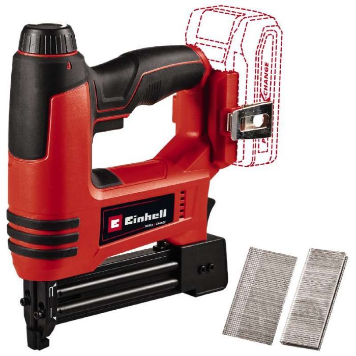 Степлер строительный Einhell Solo (без АКБ и ЗУ) (4257790) изображение 6