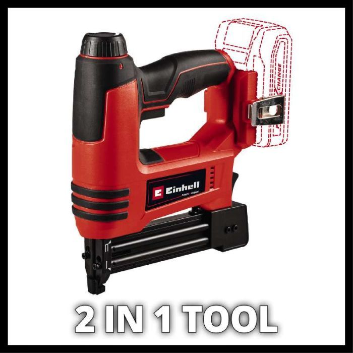 Степлер строительный Einhell Solo (без АКБ и ЗУ) (4257790) изображение 7
