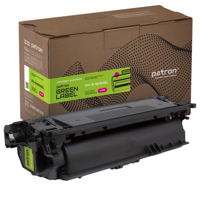 Картридж Patron HP 648A (CE263A) magenta Green Label (PN-648AMGL)