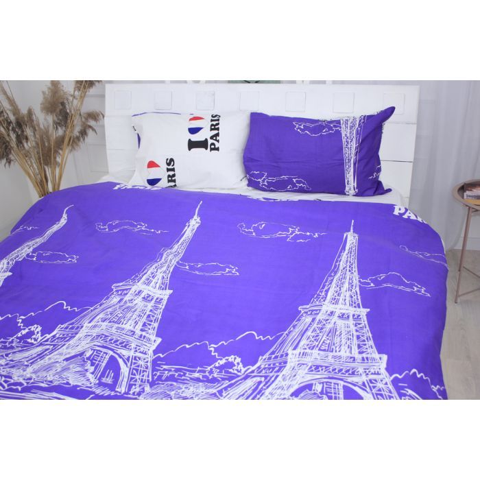 Постільна білизна MirSon Бязь Premium 19-0426 Fucsia 2х160х220 (2200001706552) зображення 3