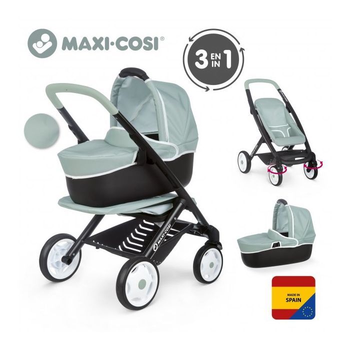 Коляска для кукол Smoby Maxi-Cosi&Quinny 3 в 1 Мятная (253120) изображение 3
