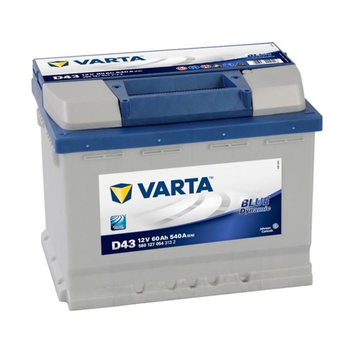 Аккумулятор автомобильный Varta 60Ач Blue Dynamic D43 (560127054)