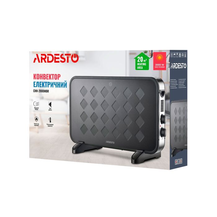 Обогреватель Ardesto CHH-2000MBR изображение 2
