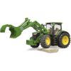 Спецтехника Bruder трактор John Deere 7R 350 с погрузчиком (03151) изображение 6