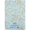 Канцелярська книга Axent Waves А4, 96 аркушів, клітинка, блакитна (8422-560-A) зображення 4