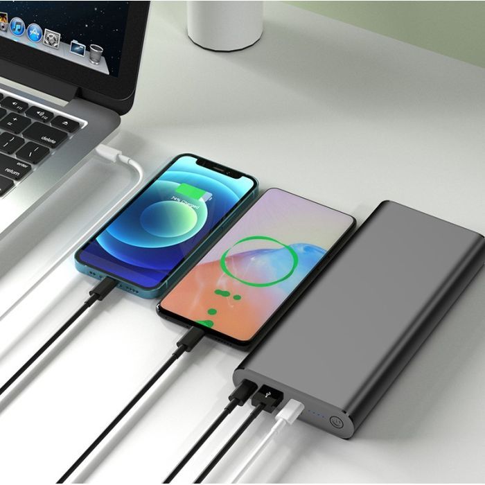 Батарея универсальная PowerPlant 26800mAh, PD/100W+18W, QC/3.0, USB-C*2, USB-A (PB930470) изображение 3
