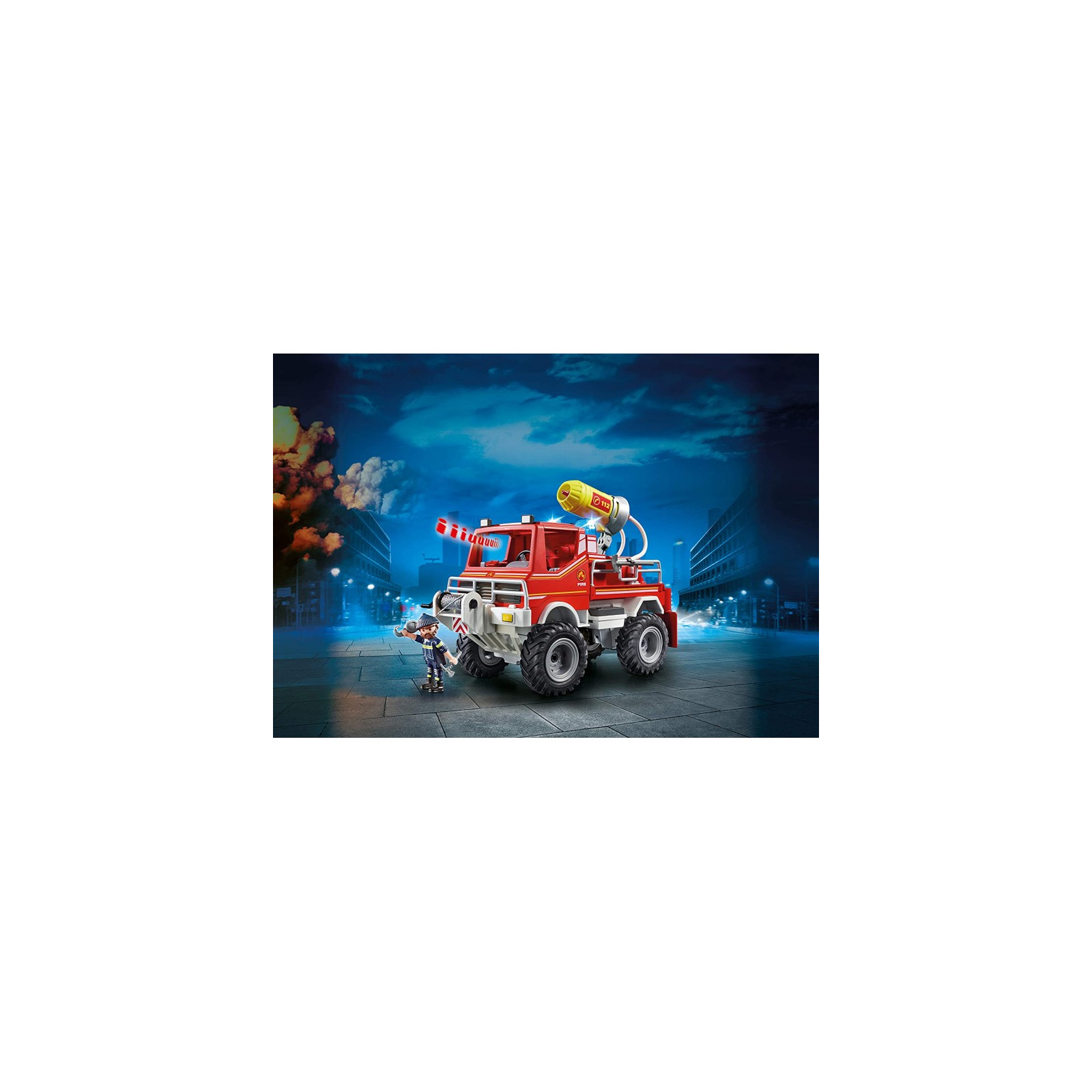 Конструктор Playmobil City action Пожарная машина с водяной пушкой (9466) изображение 5