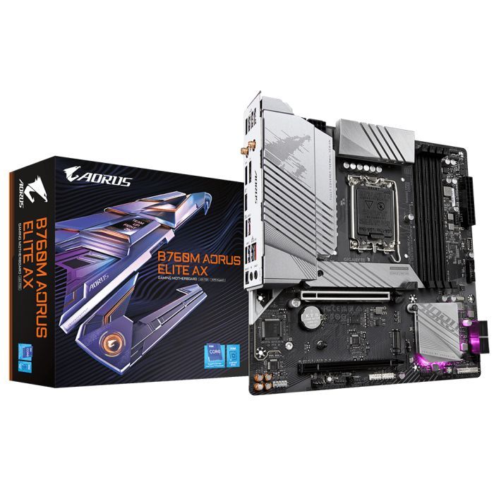 Материнская плата GIGABYTE B760M AORUS ELITE AX изображение 2