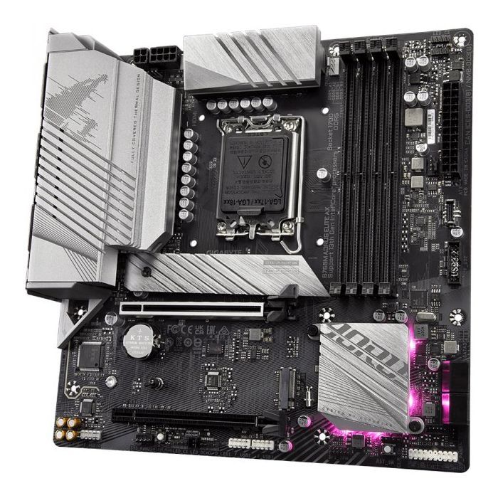 Материнская плата GIGABYTE B760M AORUS ELITE AX изображение 4