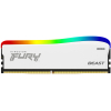 Модуль пам'яті для комп'ютера DDR4 16GB 3200 MHz Beast White RGB SE Kingston Fury (ex.HyperX) (KF432C16BWA/16)