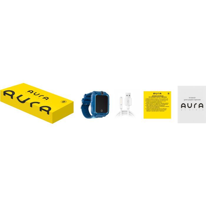 Смарт-годинник AURA A4 4G WIFI Black (KWAA44GB) зображення 6