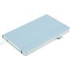 Книга записна Buromax Etalon 125x195 мм 96 аркушів в точку обкладинка зі штучної шкіри Блакитна (BM.291360-14) зображення 3