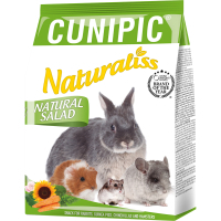 Ласощі для гризунів Cunipic Naturaliss Salad для кроликів, морських свинок, хом'яків та шиншил 60 г (8437013149877)