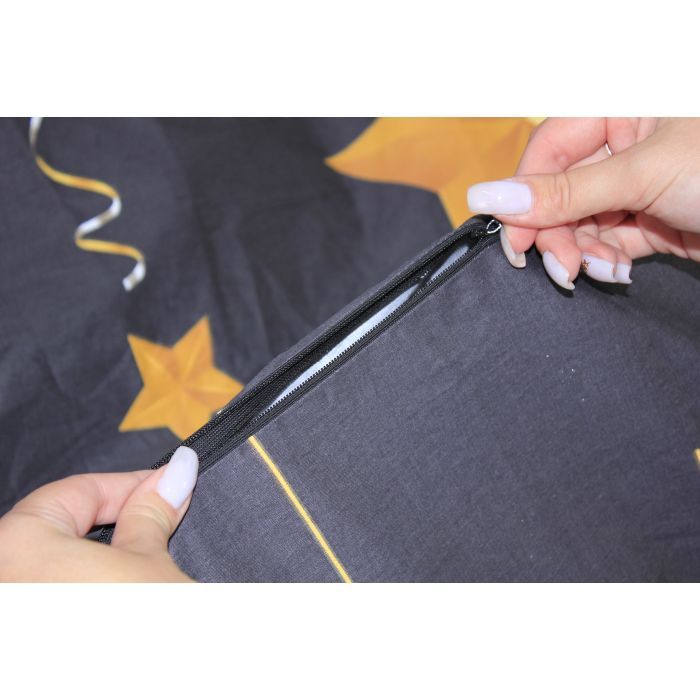 Постільна білизна MirSon Сатин 22-1272 Stellar 2х160х220 сімейний євро (2200003564358) зображення 5