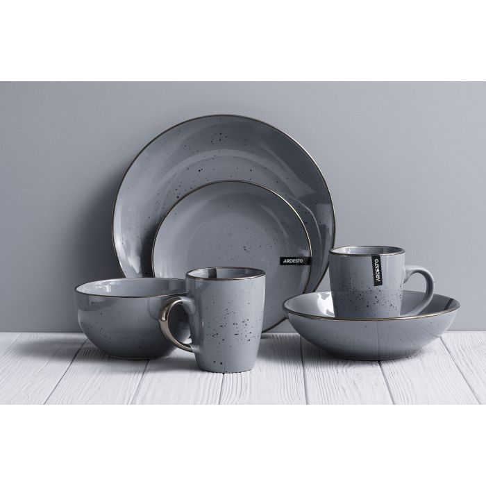Тарілка Ardesto Bagheria Dinner 26 см Pastel Green (AR2926GGC) зображення 2