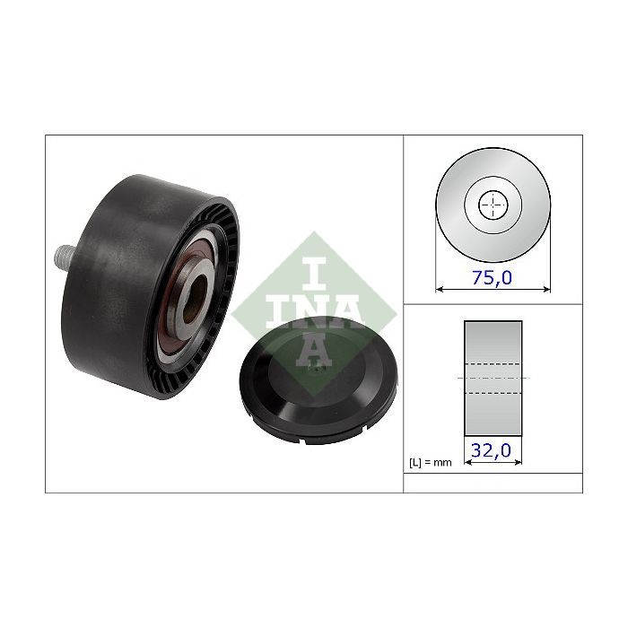 Ролик натяжителя ремня INA 532 0722 10
