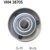 Ролик натягувача ременя SKF VKM 38705 зображення 2