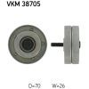 Ролик натягувача ременя SKF VKM 38705
