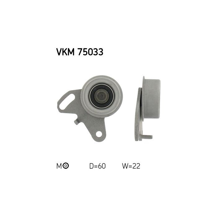 Ролик натяжителя ремня SKF VKM 75033