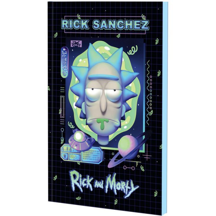 Блокнот Kite термобиндер Rick and Morty А5, 64 листа, нелинированный (RM23-193-1)