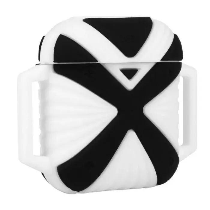 Чехол для наушников X-HuWei i-Smile для Apple AirPods IPH1443 Red+White (702334)