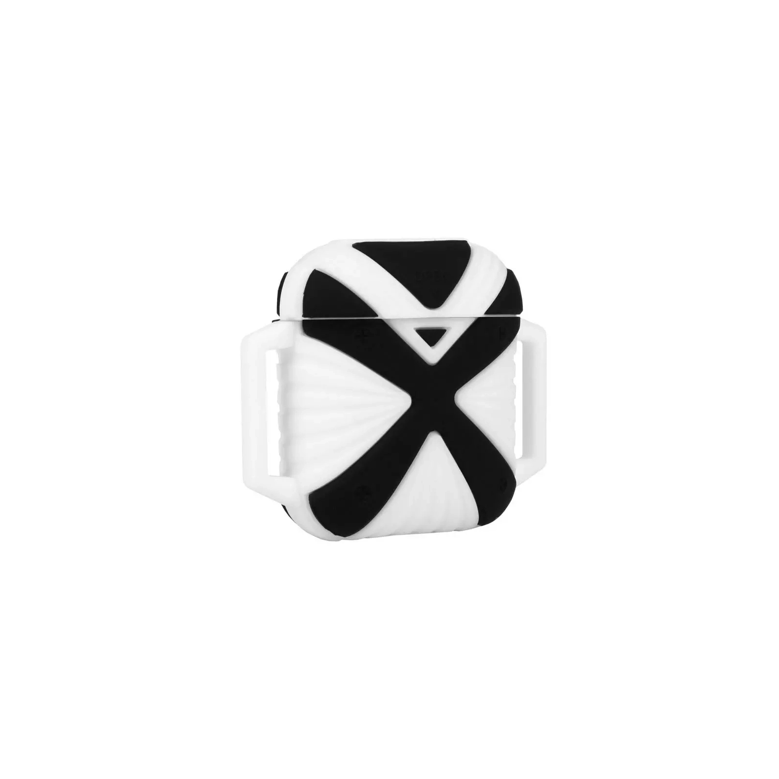 Чехол для наушников X-HuWei i-Smile для Apple AirPods IPH1443 Black+White (702333)