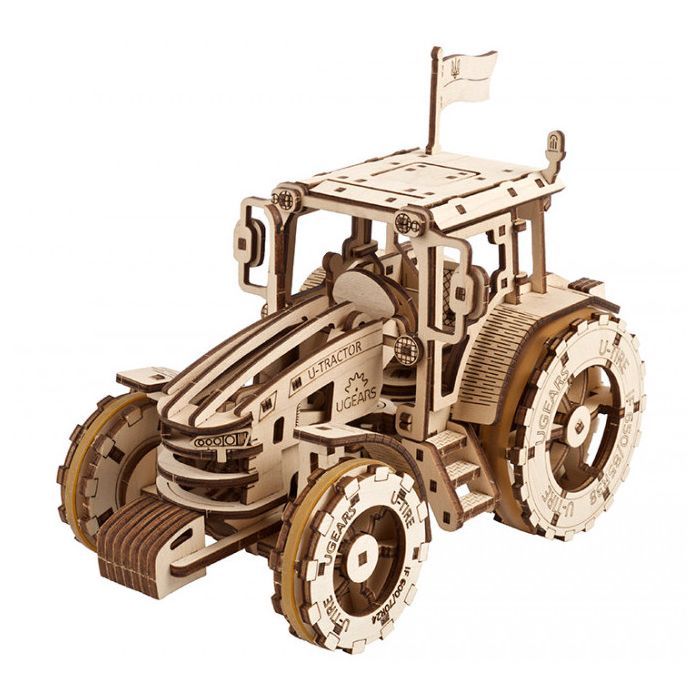 Конструктор Ugears Трактор перемагає (6337390) зображення 2