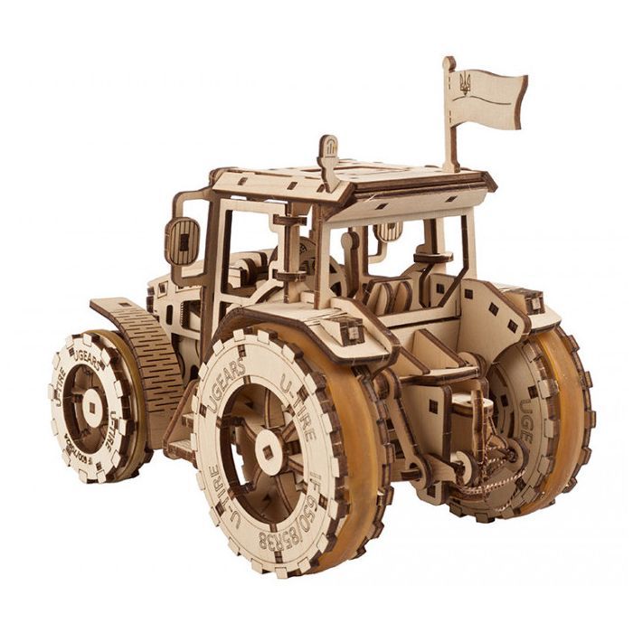Конструктор Ugears Трактор перемагає (6337390) зображення 4
