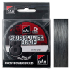 Шнур DAM CROSSPOWER 8-BRAID 110м 0,13мм 7,2кг/16Lb (dark grey) (60078)