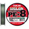 Шнур Sunline Siglon PE х8 300m 6.0/0.418mm 90lb/40.0kg Dark Green (1658.10.51)