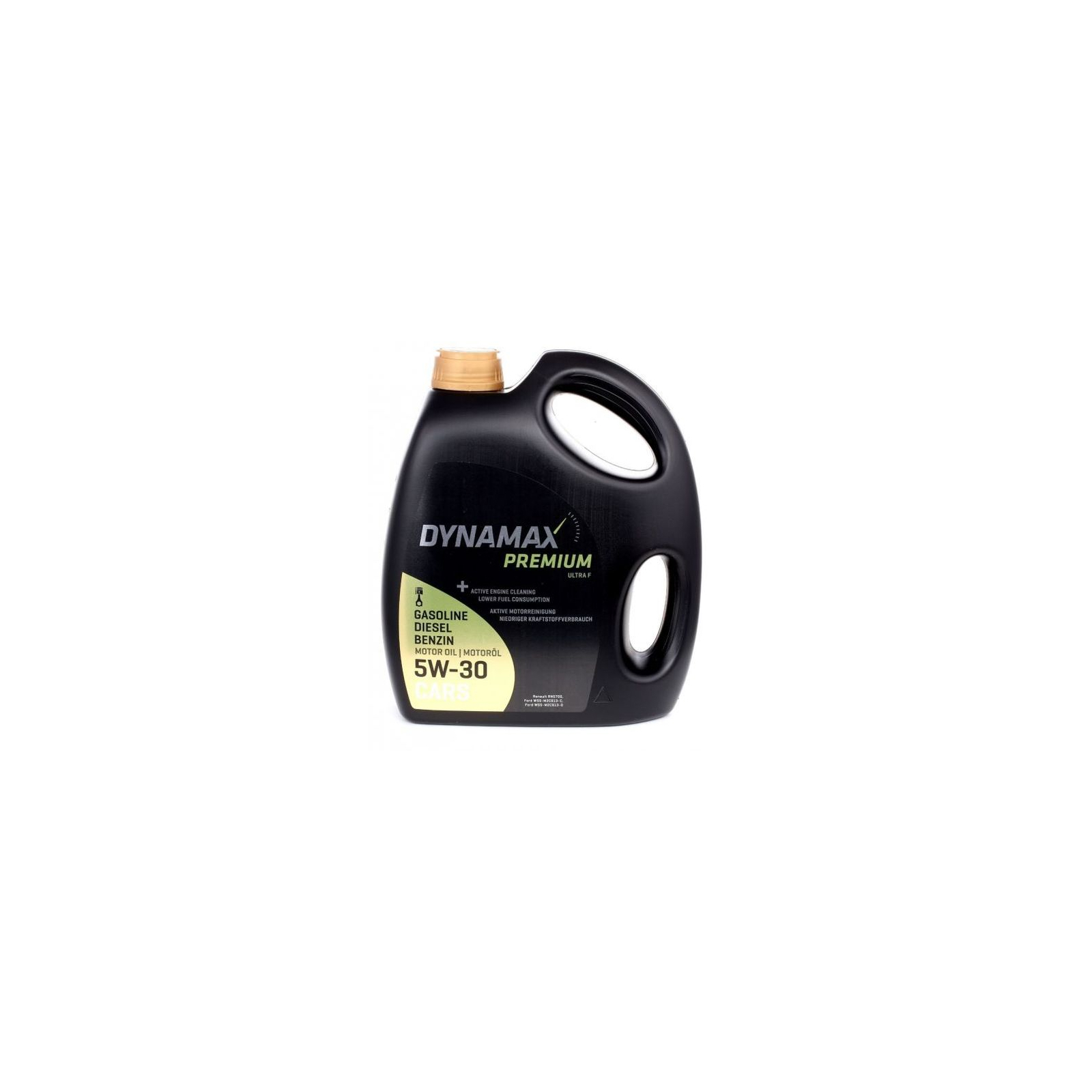 Моторное масло DYNAMAX PREMIUM ULTRA F 5W30 1л (501998)