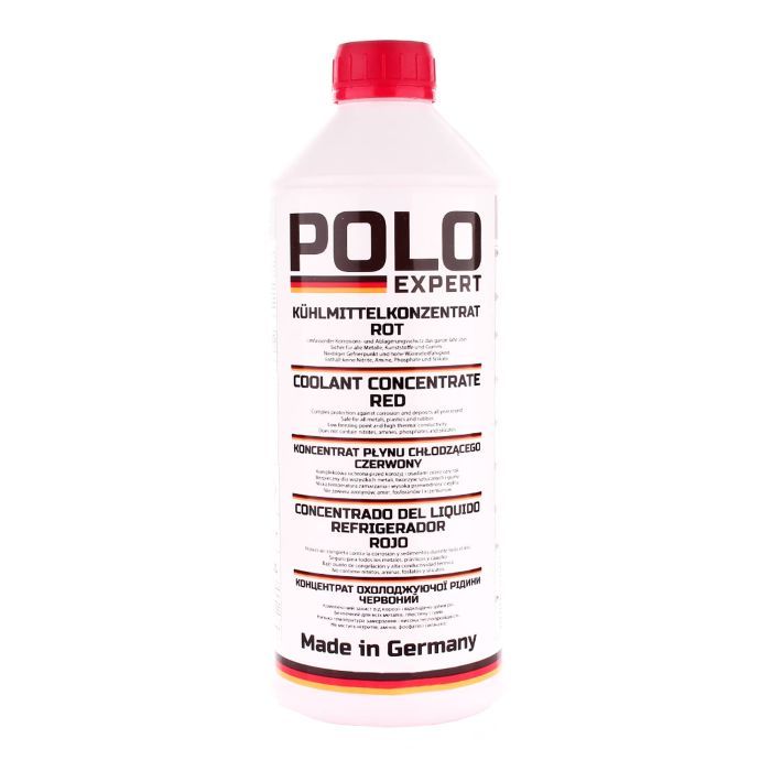 Антифриз Polo Expert CТ12+ 80 G12+ красный 1,5л