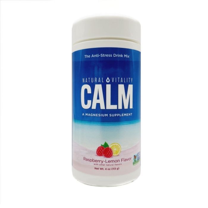 Минералы Natural Vitality Антистрессовый напиток, вкус малина лимон, CALM, Powder Raspberr (PTG00009)