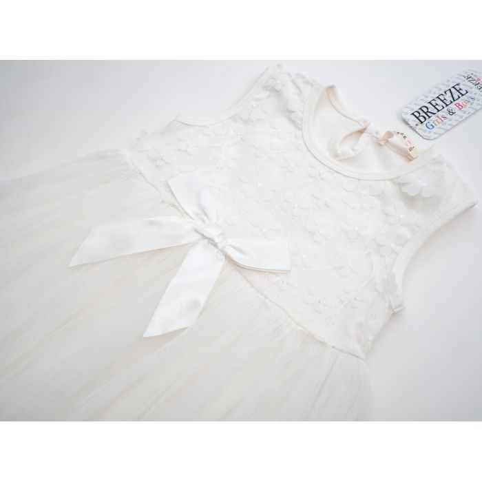 Плаття дитяче Breeze святкове з фатиновою спідницею (17864-104G-cream) зображення 3