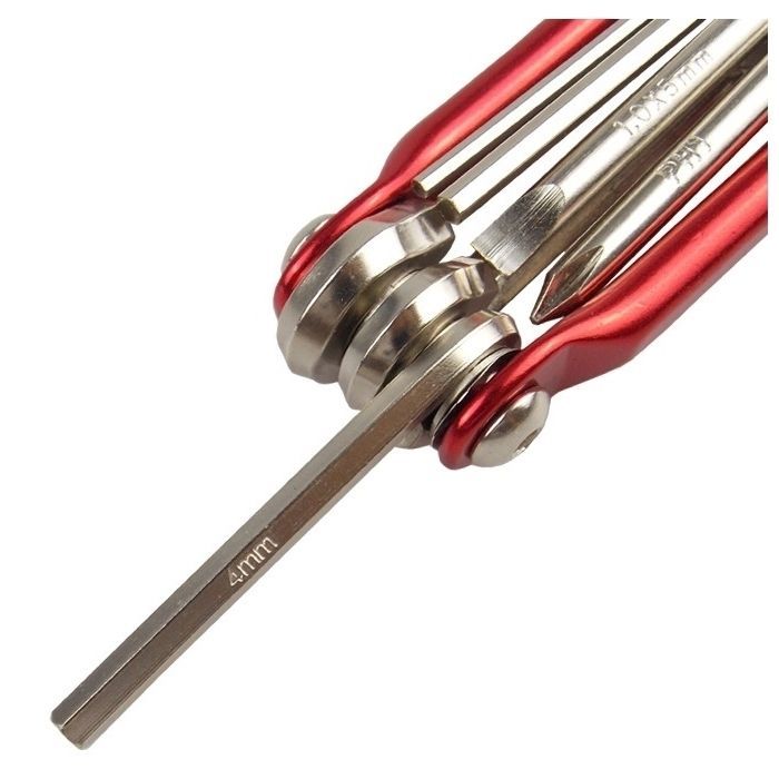 Ключ велосипедний Velotrade 7 Functions Gold BC-BT833A (INS-662) зображення 3